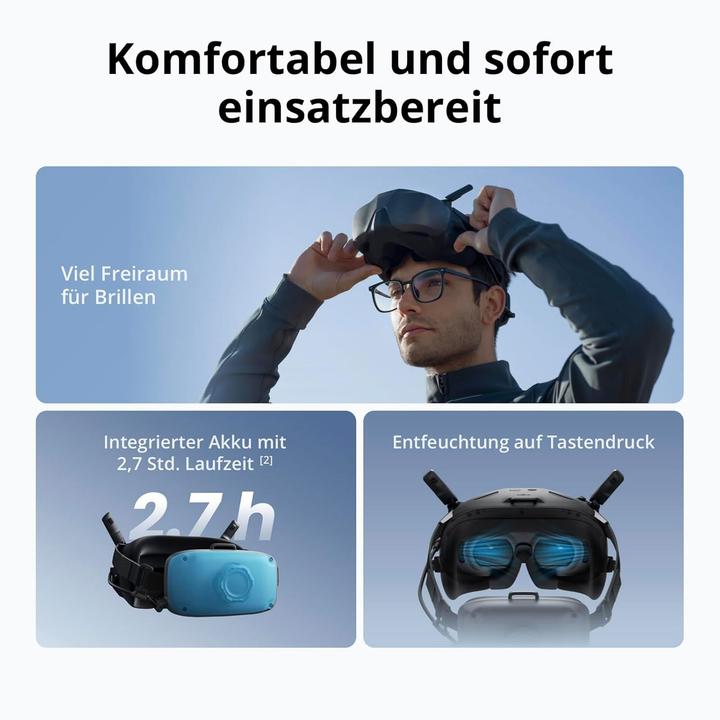 Produktbild DJI Goggles N3 (FPV Brille, DJI Neo, DJI Avata 2)