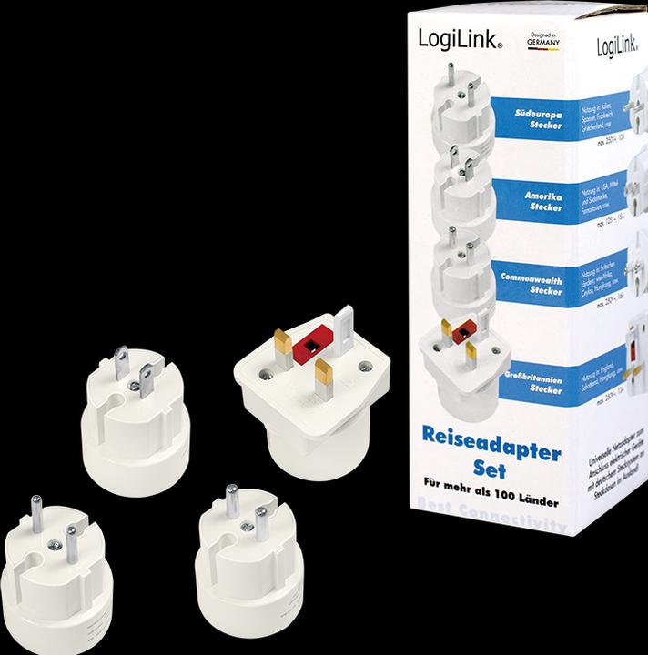 Produktbild LogiLink Steckdosenreiseadapter
