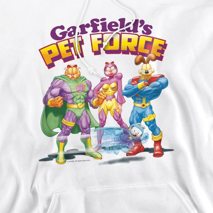 Immagine prodotto Garfield Heroes Await Felpa con Cappuccio Uomo (XXL)