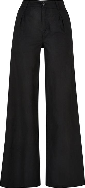 Image du produit Urban Classics Ladies High Linen Mixed Wide Leg Pants (33)