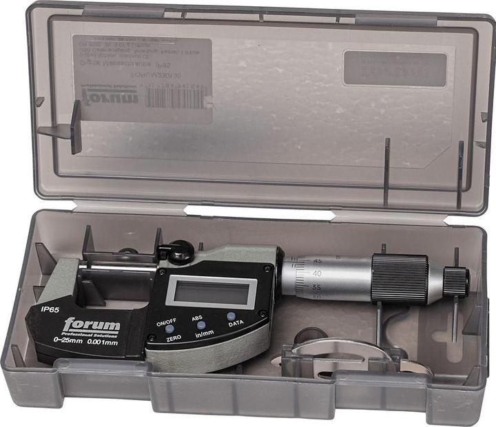 Produktbild Forum Professional Solutions Mikrometer 0-25mm digital IP54