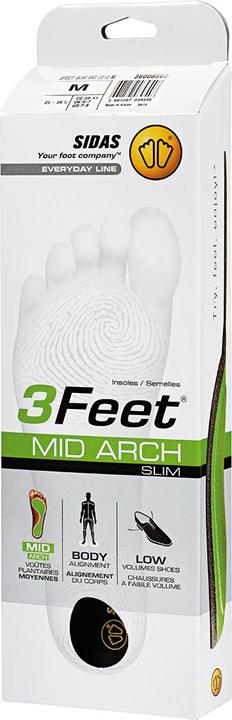 Actual product image Sidas Insoles 3feet Slim Mid