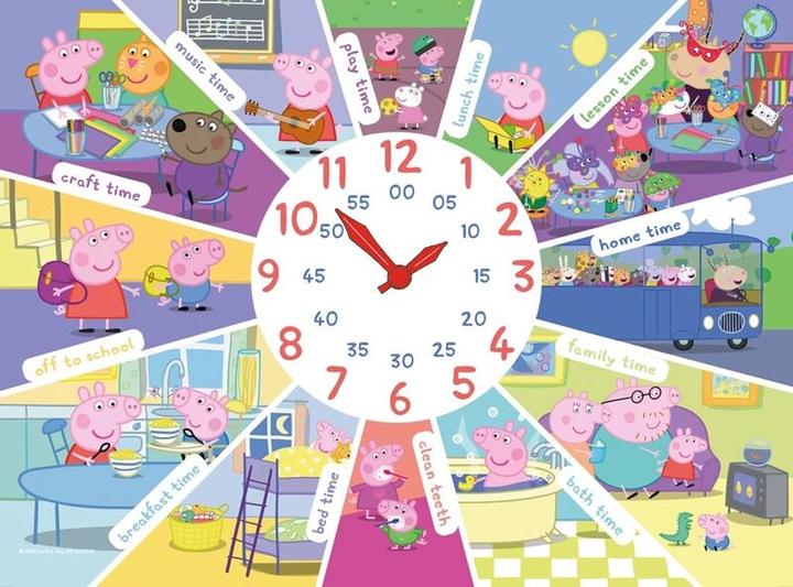 Produktbild Ravensburger Pepin Schwein-Puzzle mit Uhr 60 Teile (60 Teile)