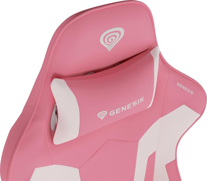 Actual product image Genesis Nitro 710 PC gaming chair Air filled seat White