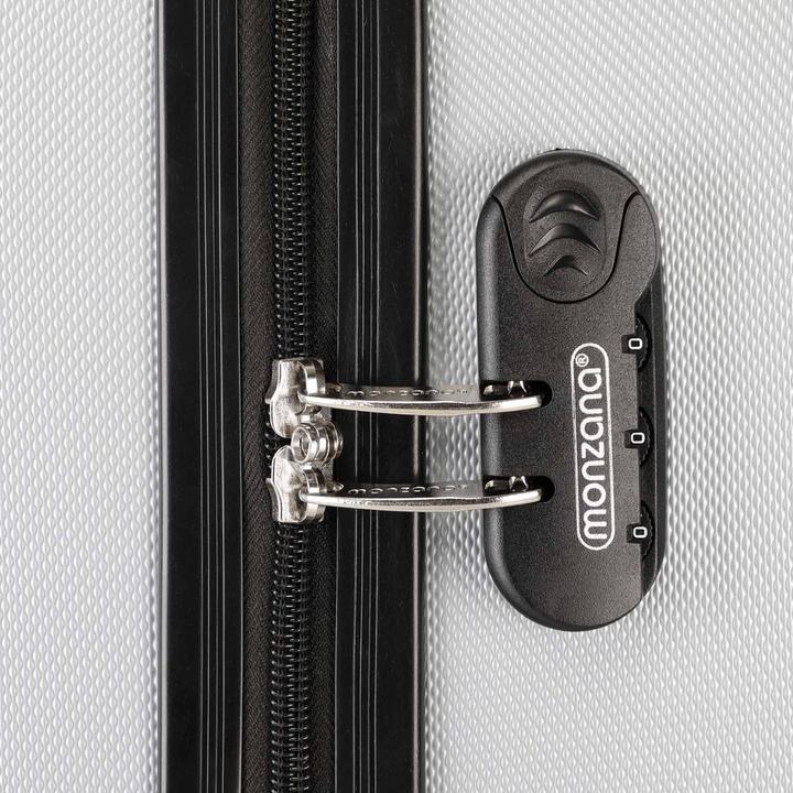 Immagine prodotto Monzana Set di valigie (89 l, Bagaglio a mano (fino a 50 litri), M (50 - 90l), L (90 - 115l))