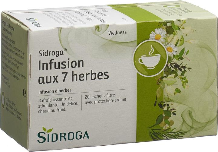 Produktbild Sidroga Teebeutel Wellness 7-Kräutertee 20 Stück (84 g)