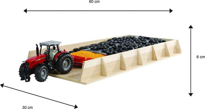 Produktbild Kids Globe Farming Kinderglobus Mega Slot Silo 1:33