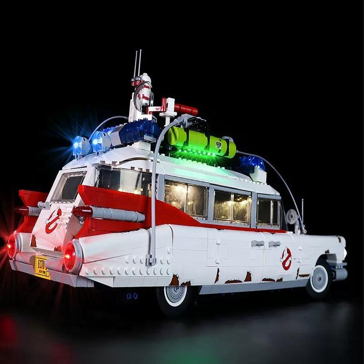 Immagine prodotto BrickBling LED Licht Set für LEGO Ghostbusters: Auto ECTO-1 (10274) inkl. Fernbedienung