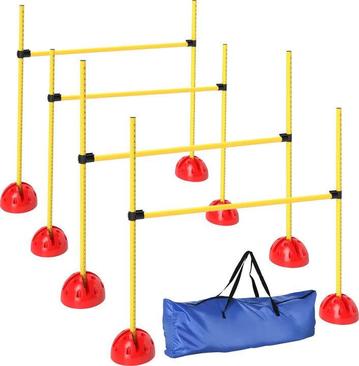 PawHut Hund Agility Set Kunststoff Gelb (Agility)