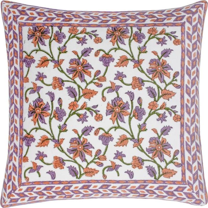 Produktbild Floral Kissenhülle Mentera Samt (50 x 50 cm)