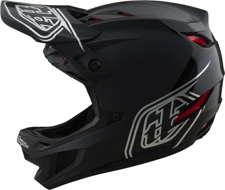 Produktbild Troy Lee Designs D4 Polyacrylite MIPS Helm, Shadow, black, XS | 53-54cm