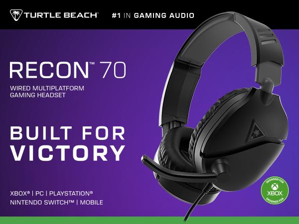 Image du produit Turtle Beach EARFORCE - RECON - 70X Casque de jeu (Filaire)