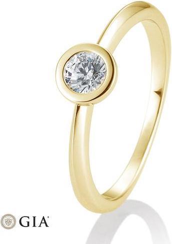 Breuning Ring Zarge 0,05-0,30 ct. (51, 585/14 K Gold)