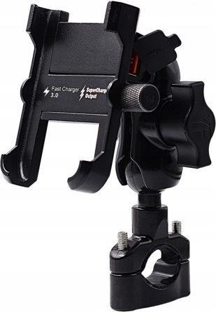 Actual product image FreedConn Motorbike Phone Holder Mc10 + Bm2r Head Tube Attachment
