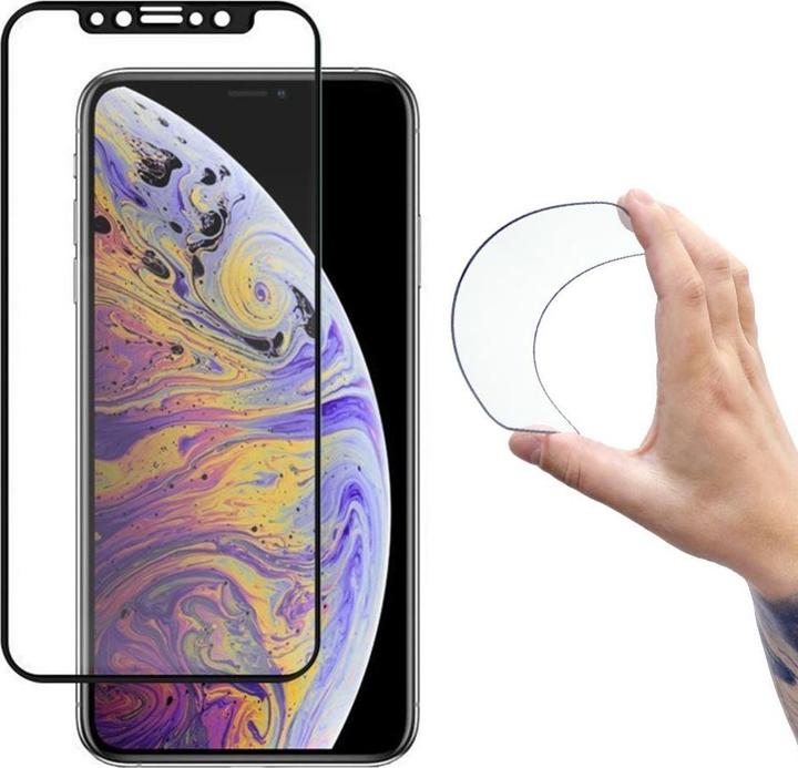Produktbild Wozinsky Full Cover Flexi Nano foil glass tempered glass with frame iPhone 14 Max / 13 Pro Max trans (1 Stück, Apple iPhone 13 Pro Max, Apple iPhone 14 Pro Max)