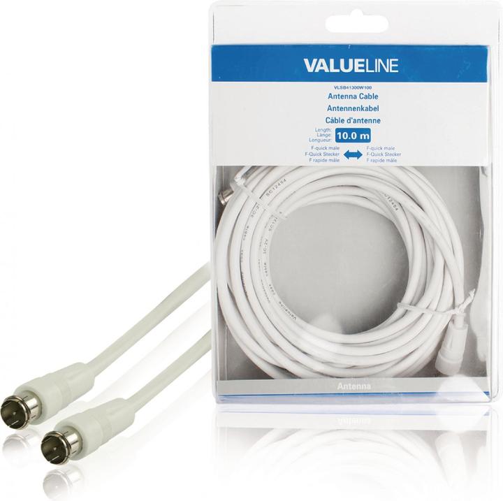 Actual product image Valueline VLSB41300W (10M) (Antenna cable)