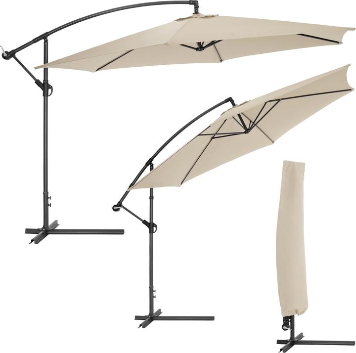Image du produit tectake Parasol déporté (3.50 m)