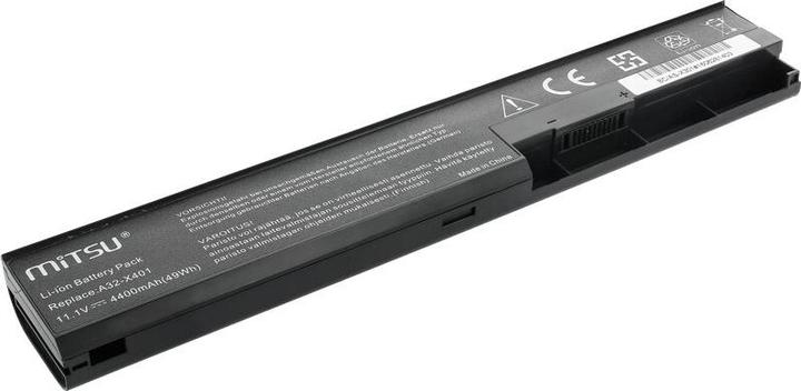 Actual product image Mitsu BATTERY BC/AS-X301 (ASUS 4400 MAH 48 WH) - Battery (6 Cells, 4400 mAh)