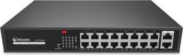 Produktbild Land NetPower G18PoE16 Unmanaged Fast Ethernet (10/100) Power over Ethernet (PoE) Unterstützung