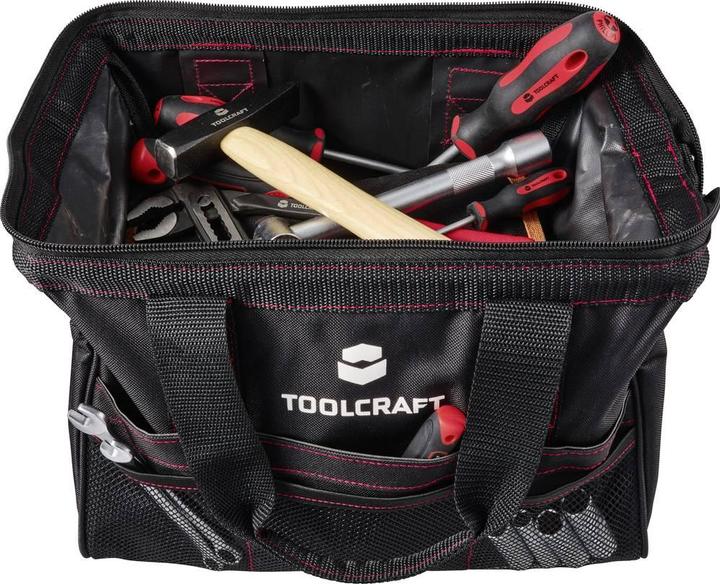 Image du produit Toolcraft TO-9073200 Sacoche à outils universelle à grande ouverture (L x l x H) 3
