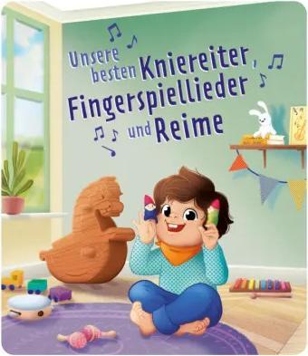 Actual product image Tonies Unsere besten Kniereiter, Fingerspiellieder, Reime (German)