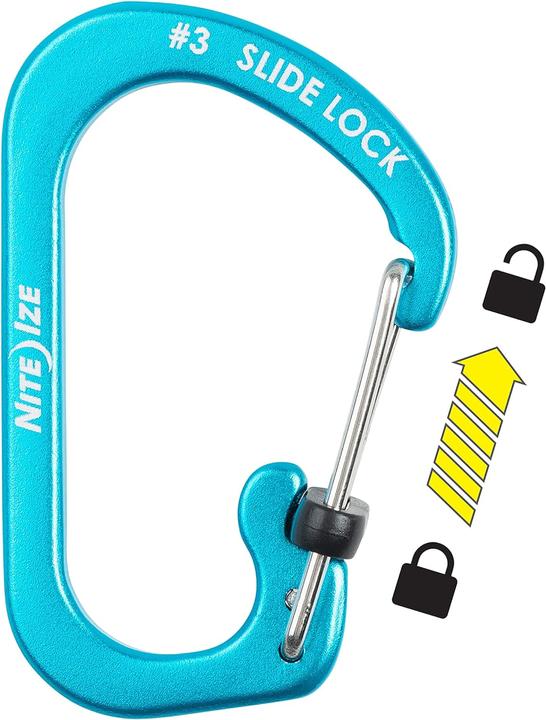 Actual product image Nite Ize SlideLock® Carabiner Aluminium #3