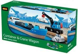 Produktbild Brio Kranwagen mit Anhänger