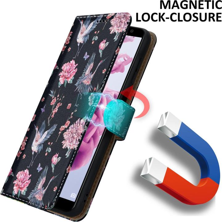 Actual product image Cadorabo Case Book Print (Mate 10 Lite)