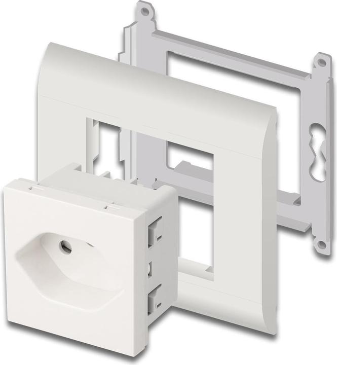 Produktbild Delock Easy 45 Schutzkontakt-Steckdose T13 Schweiz 45 x 45 m