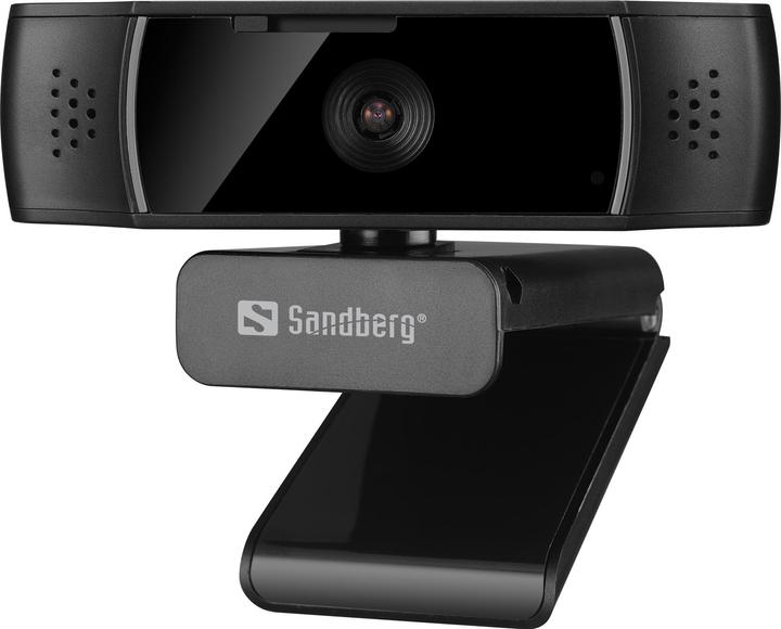 Produktbild Sandberg USB Autofocus DualMic Webcam 2,07 MP 1920 x 1080 Pixel USB 2.0 Schwarz (2.10 Mpx)