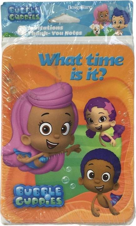 Produktbild Bubble Guppies Gestanzt Einladungen 16erPack Set Karton (16 Stk.)