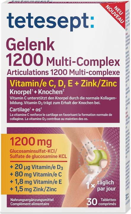 Image du produit Tetesept 1200 Multi-Complex (30 pièce(s), Cachets, 78 g)