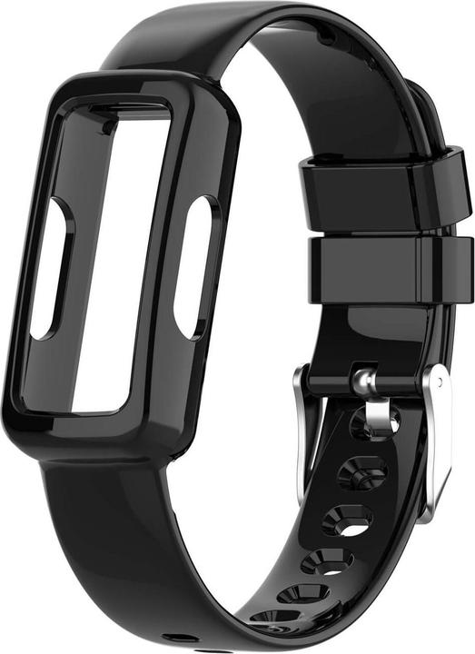 Actual product image Cover-Discount Fitbit Inspire 3 - Sport wristband with screen protector black (Silicone)