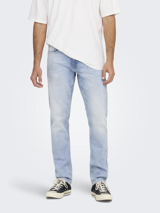 Produktbild Only & Sons ONSWEFT REG. LIGHT BLUE 4873 JEANS NOOS Normal geschnitten jeans (34)