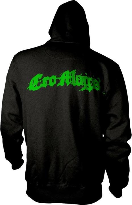 Immagine prodotto Cro-Mags Green Logo (Zipper-Hoodie) (M)
