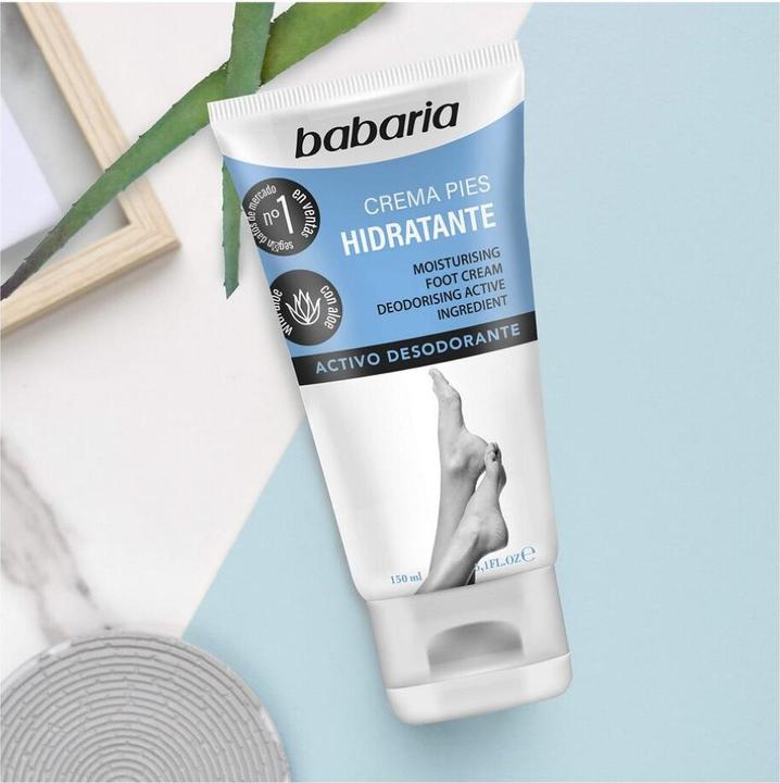 Image du produit Babaria Crema Hidratante Pies Aloe 150ml (Crème et gel pour les pieds, 150 ml)