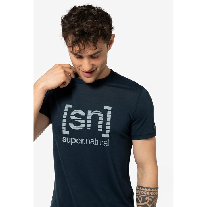Produktbild Super Natural Grid Logo Tee (M)