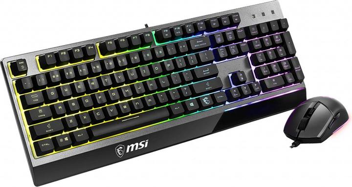 Produktbild MSI VIGORGK30COMBOUS Tastatur USB QWERTY UK International Schwarz (Eng. Int., Kabelgebunden)