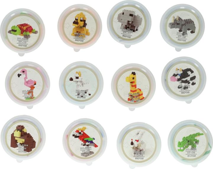 Image du produit Jono Toys Bausteine ​​Minitier im Glas