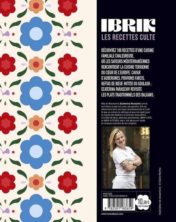 Immagine prodotto Ibrik : les recettes culte : ma cuisine des Balkans (Francese, Paraschiv-Poirson Ecaterina, 2024)