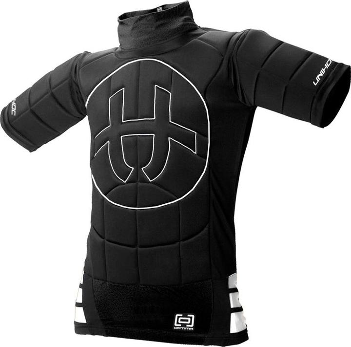 Unihoc Goalie Brustpanzer T-Shirt Optima kurzarm-M/L (M/L)