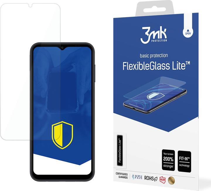 Productafbeelding 3MK FlexibleGlass Lite Sam A14 5G A146 Szkło Hybrydowe Lite (1 Stuk, Samsung Galaxy A14 5G, Samsung Galaxy A14)