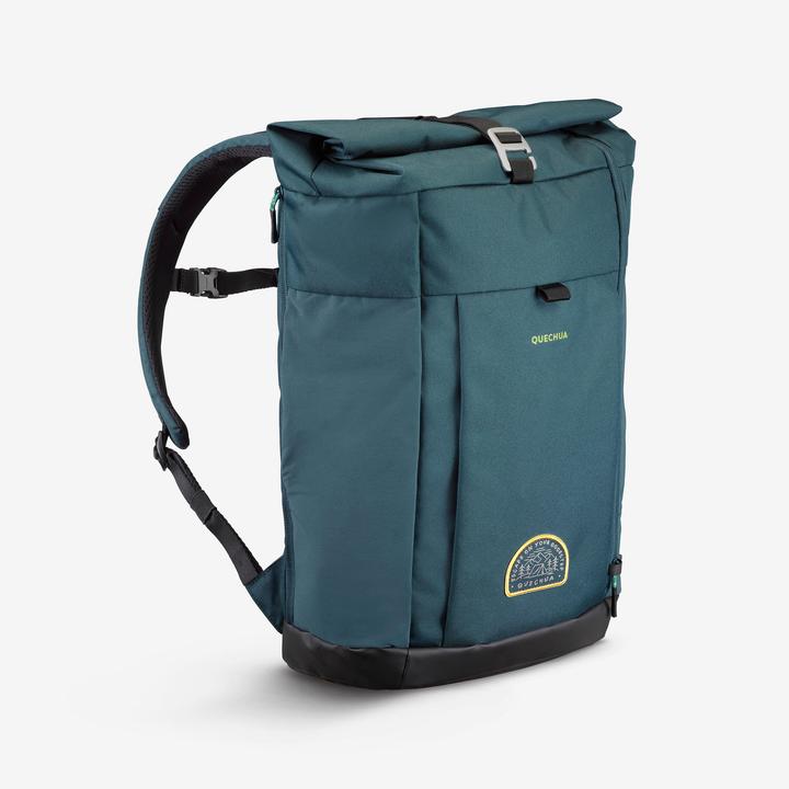 Produktbild Quechua Wanderrucksack Rolltop - NH500 Escape 23 l dunkelgrün (23 l)