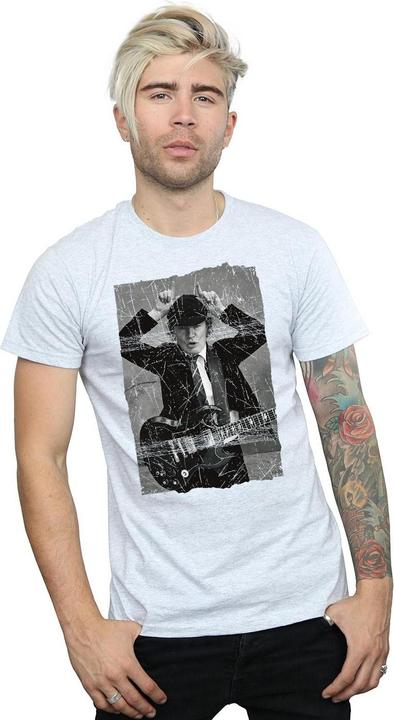 Produktbild AC/DC Angus Young Distressed Photo TShirt (S)