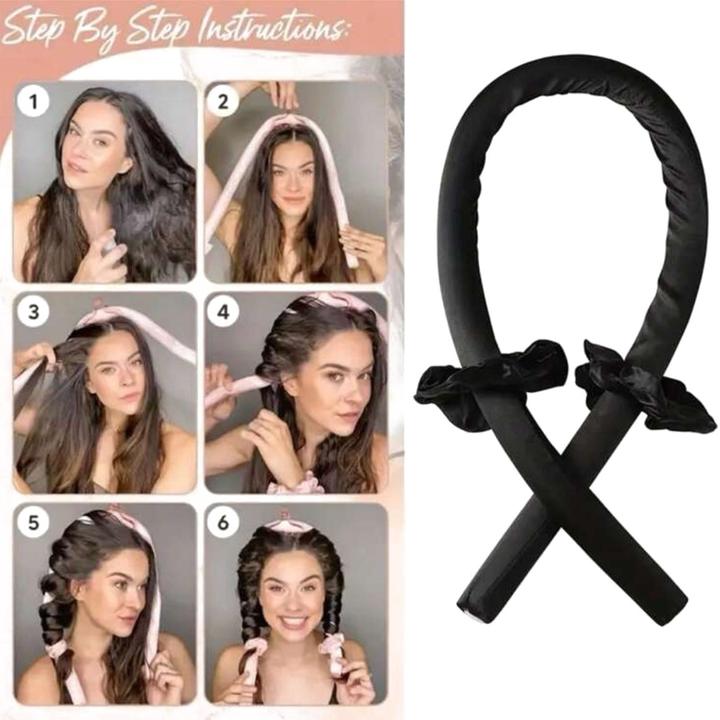 Immagine prodotto ASMI Soft Heatless Curling, Lockenwickler ohne Hitze, 3-teilig