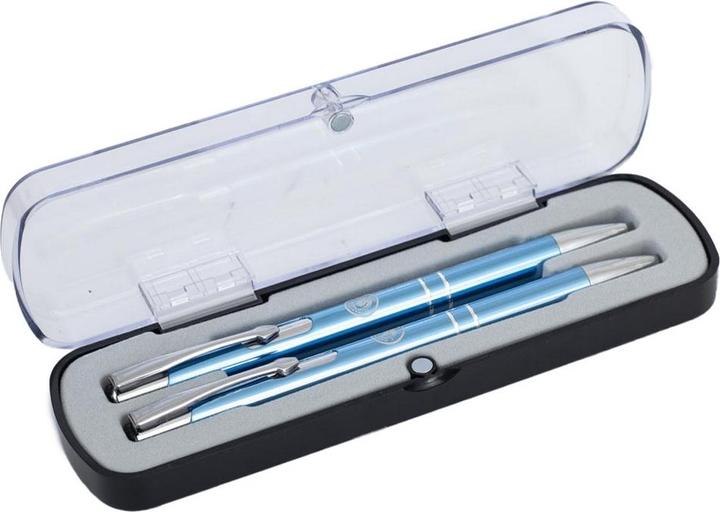 Produktbild Manchester City FC Stift und Bleistift Set Executive (Blau/Silber, 1 x)