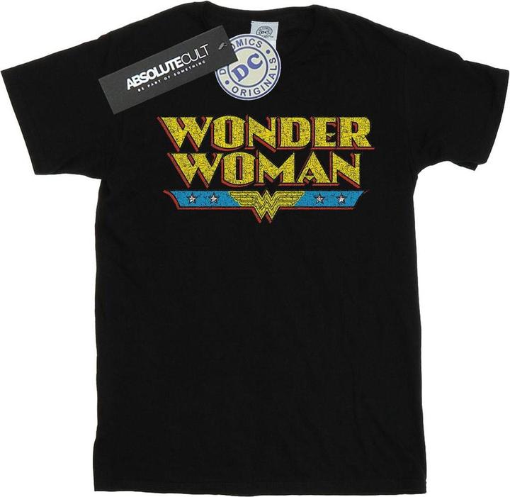 Wonder Woman Crackle Logo TShirt (L)