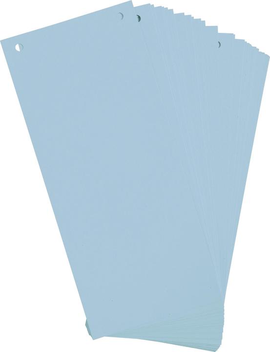 Immagine prodotto Exacompta Divisori 10,5 x 24 cm, 100 pezzi - azzurro