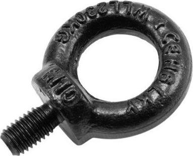 Produktbild Safetex Ringschraube M10/17mm, schwarz galvanisiert DIN 580