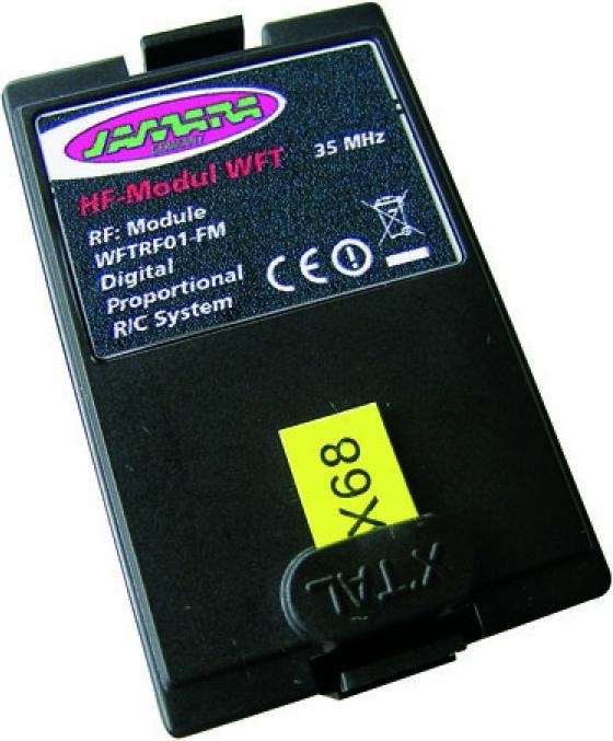 Produktbild Jamara HF-Modul WFT 35MHz nur zu verwenden bei der WFT 09!